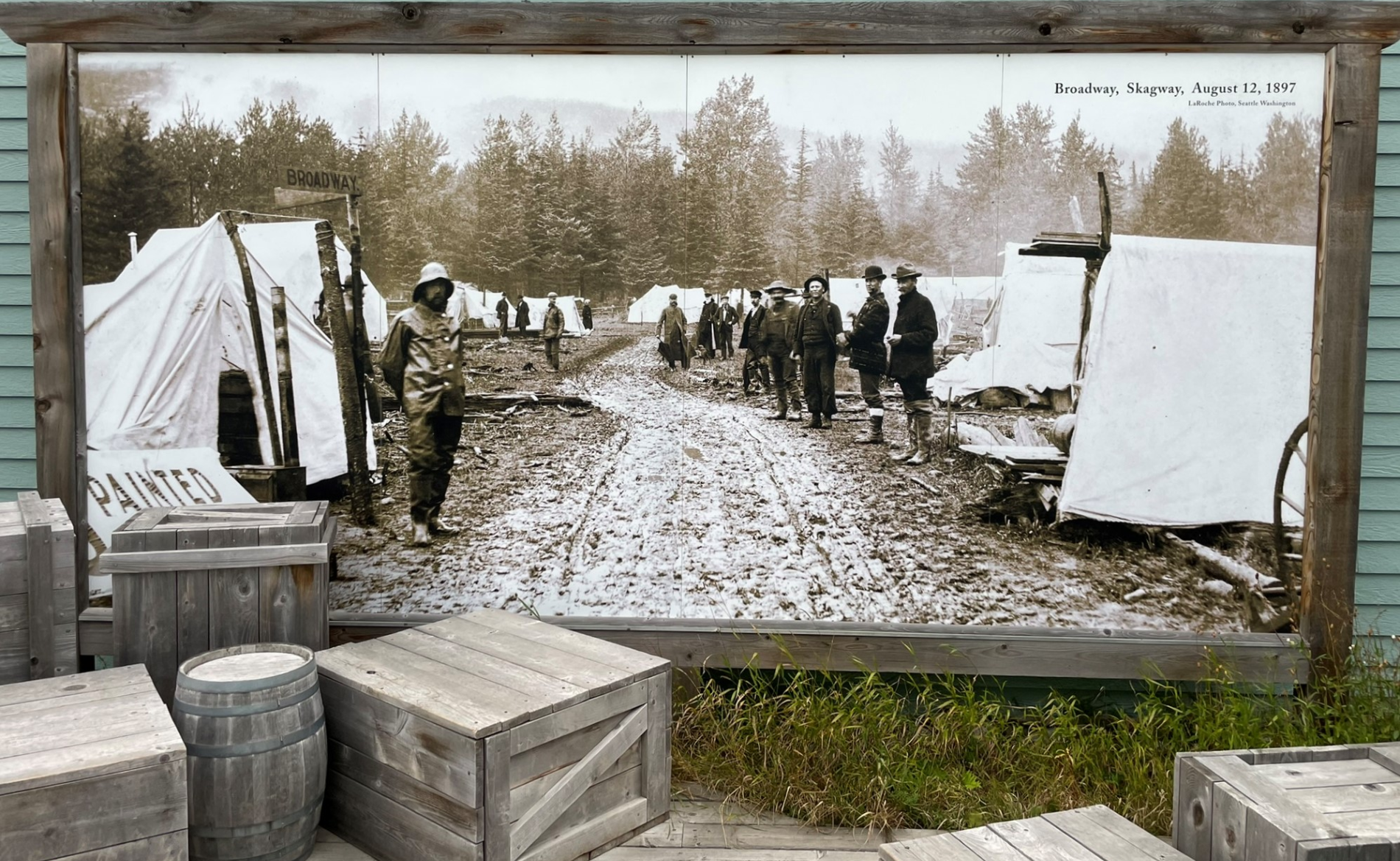 Robert Service in Skagway during the Klondike Gold Rush